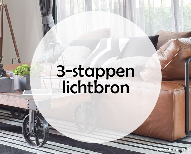 1 lichtbron–1schakelaar–3lichtstanden=3 stappen lichtbron topic icon